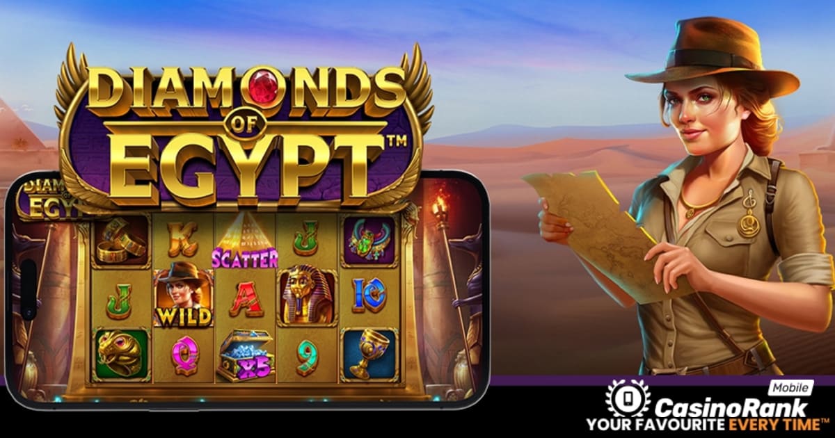 Pragmatic Play lansira igralni avtomat Diamonds of Egypt s 4 razburljivimi glavnimi dobitki